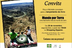 Convite Lançamento Livro Mundo por Terra