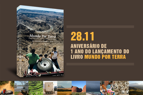 Aniversário de Lançamento de 1 ano do livro Mundo por Terra