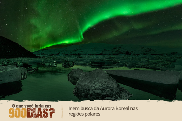 Ir em busca da Aurora Boreal nas regiões polares