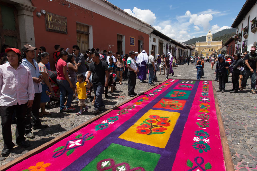 Celebrações em Antigua, Guatemala