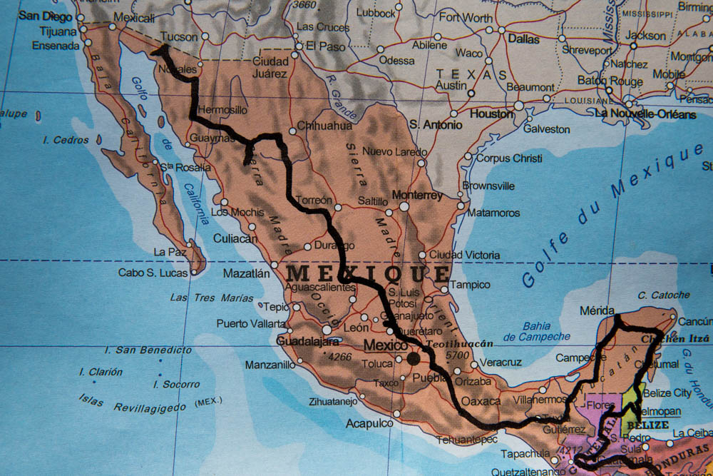 Itinerário México 1