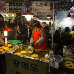 O fascinante mercado Gwangjang