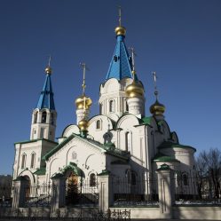 Igreja nova em Blagoveschensk