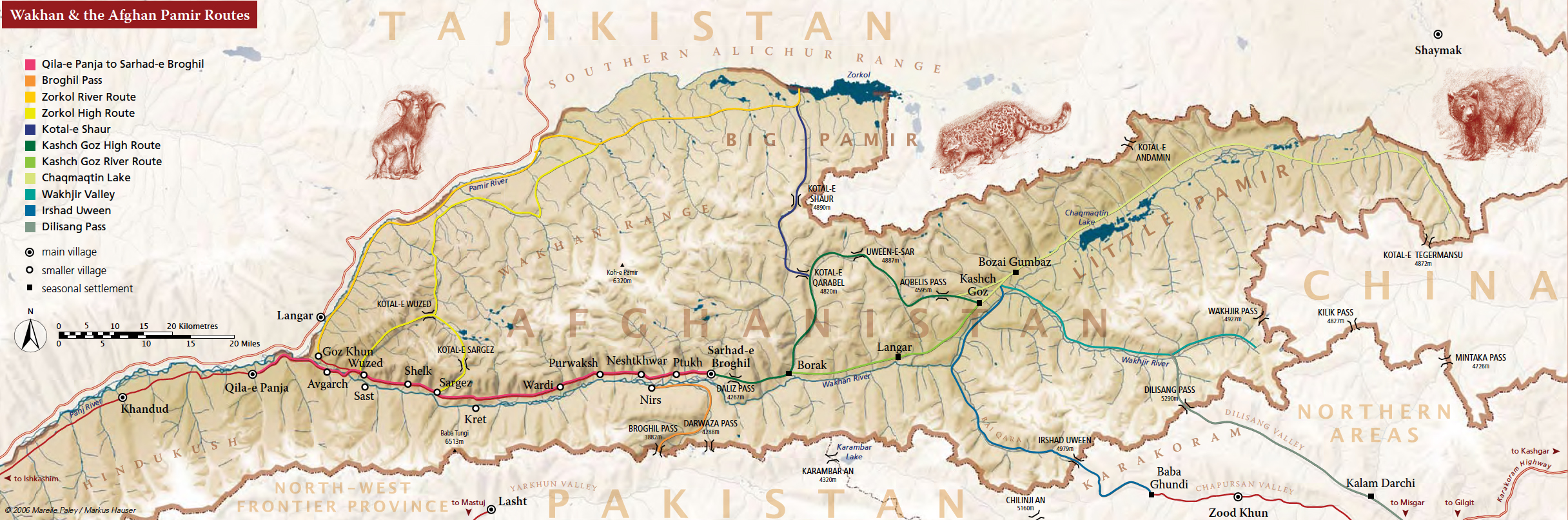 Mapa Afeganistão 2