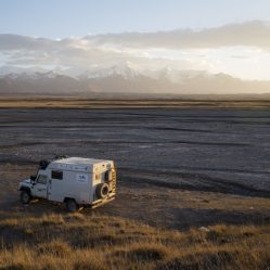 Último acampamento no Quirguistão