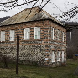 Casas das montanhas do Azerbaijão