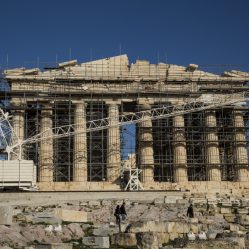 Parthenon em restauro