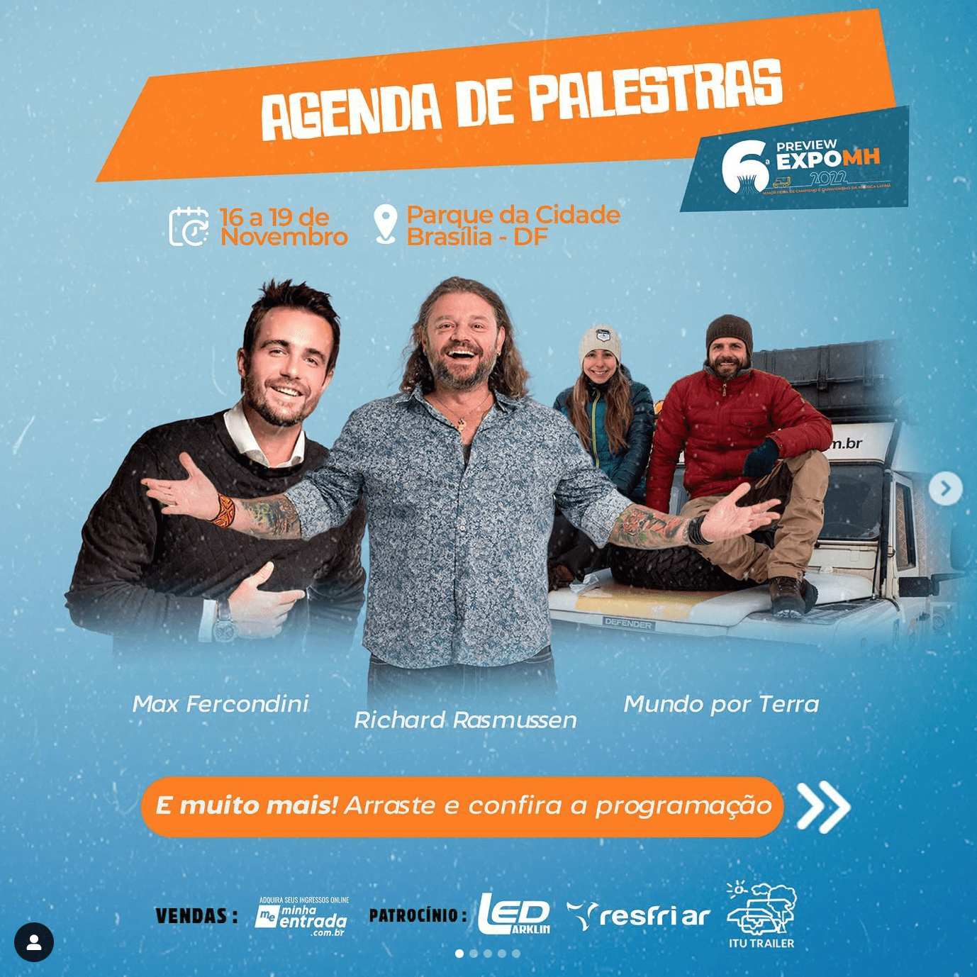 Presen a Confirmada Na 6a Expo Motorhome Em Bras lia Mundo Por Terra